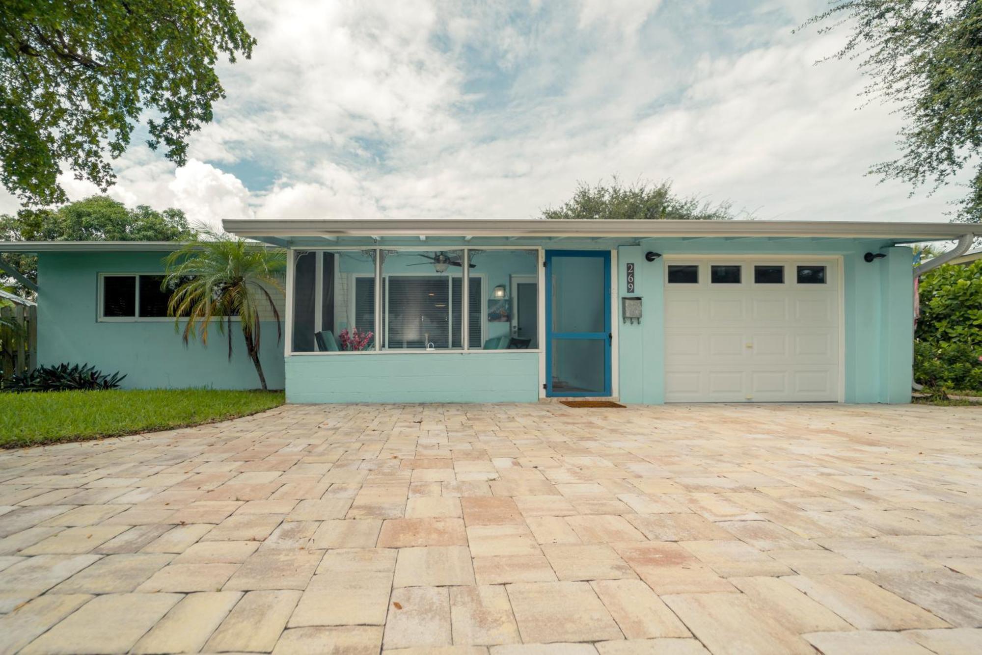 Deerfield Beach Boca Raton With Pool 1 Mile From The Beach Dış mekan fotoğraf